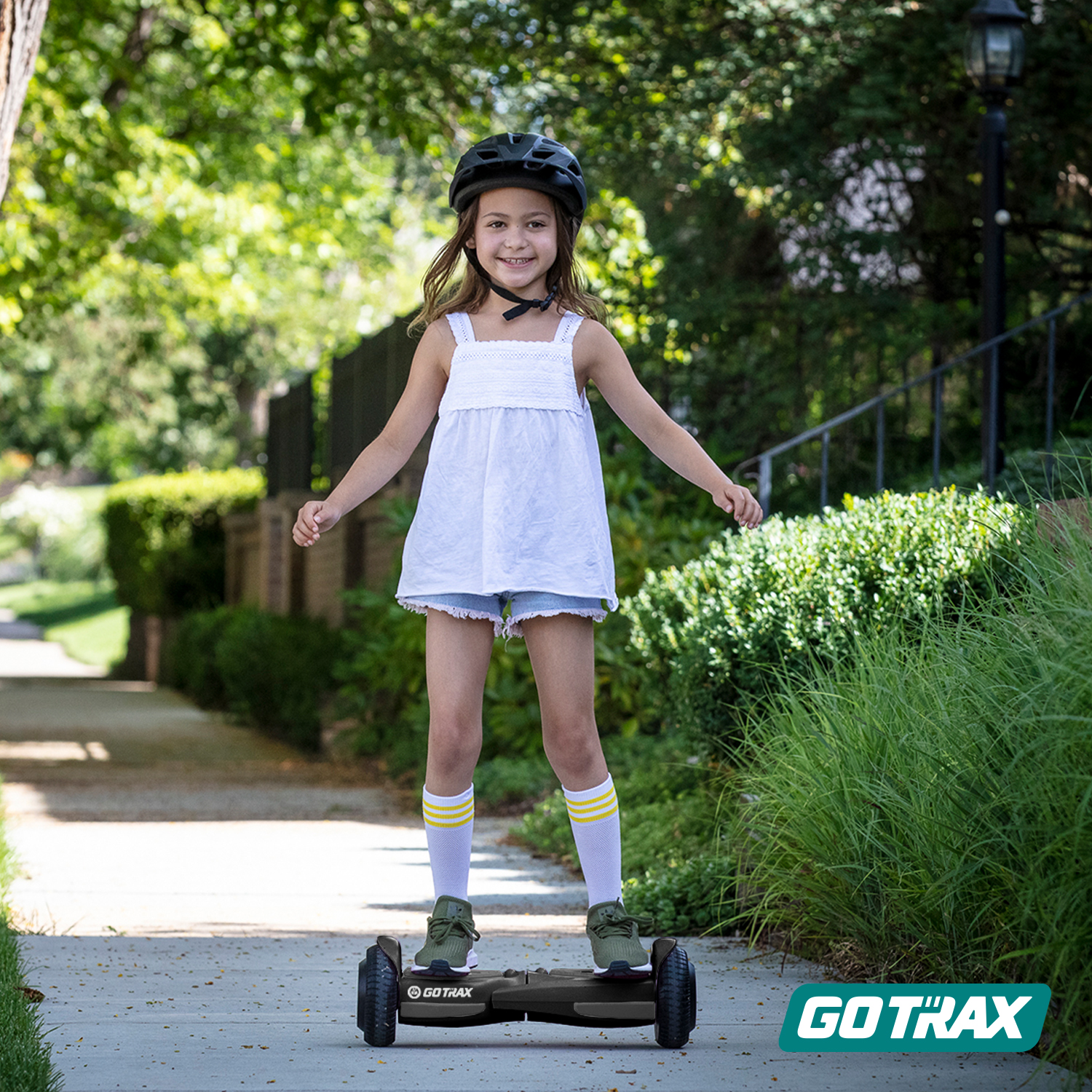 GOTRAX SRX Mini Hoverboard for Kids 6-12, 6.5" Wheels 150W Motor up to 5 mph Hover Boards Black - image 2 of 12