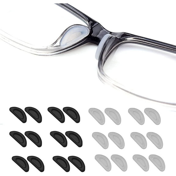 Casewin Nose Pads for Glasses - Air Bag Nosepads Adhesive Eyeglass Nose Pad 2 mm Thickness for Glasses, Eyeglasses and Sunglasses (40 Pairs)