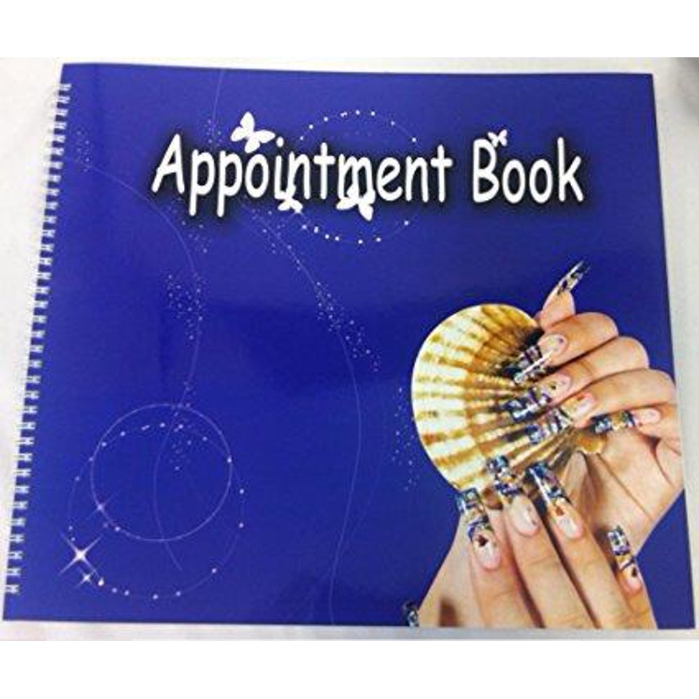 6 Column Nails Appointment Book for Salons, Spas, and other Business (100 Pages