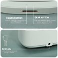 thumbnail image 3 of Ultrasonic Cleaner, Jewellery Cleaner, 45khz 300ml Silver Cleaner For Jewellery, Sonic Cleaner, 3 of 3