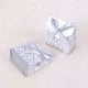 thumbnail image 5 of 50 cajas de dulces para bodas, cajas de regalo impresas con cinta cosida, elegantes cajas para bombones (plateadas), 5 of 7