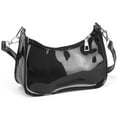 thumbnail image 2 of BadPiggies Stadium Approved Clear Shoulder Bag for Women Plastic Zipper Handbags Small Purse Crossbody Bag, 2 of 10