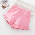 thumbnail image 5 of Aofany 2-11 Years Summer Casual Girls' Shorts Elastic Outwear Hot Pants Solid Color Versatile Tie Shorts, 5 of 6
