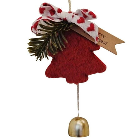 

Handmade Christmas Christmas Tree Hanging New Year Bow And Car Hanging Indoor Entryway Hanging