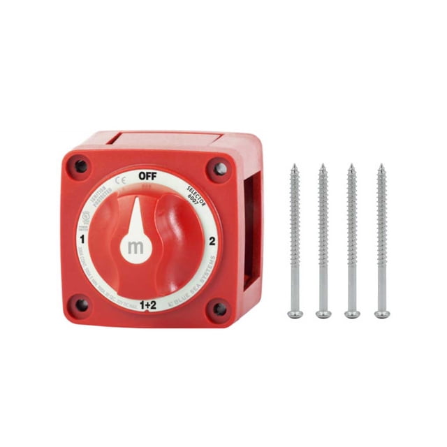 maskred Interrupteur Professionnel Série M Mini Réparation Interrupteurs de Batterie Isolateur Rotatif Pièces de Rechange Raccords Grand Application 6007 6007