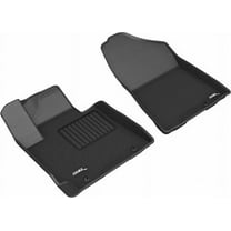 3D MAXpider 2019-2021 Fits Hyundai Tucson Not Fit Hydrogen Fuel Cell Models 1st Row Black Kagu Carbon Fiber Embossed Pattern Floor Mat L1HY09811509