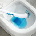 thumbnail image 2 of Monstrate Juego de sistema de limpieza de inodoro desechable de estilo de costura Juego de cepillo de inodoro doméstico de limpieza profunda con 12 Juegos de accesorios de baño No.2 Monstrate HA027324-02, 2 of 6