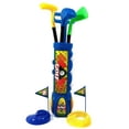 Bisontec Deluxe Kid's Happy Golfer Toy Golf Set With 3 Golf Balls, 3