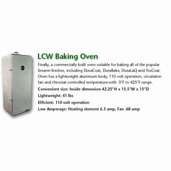 Lauer Custom Weaponry OVEN1 LCW Baking Oven