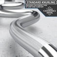 thumbnail image 5 of Synergee Commercial Super Easy Curl Olympic Bar Chrome with Powder Coated Brass Bushings Excellent for Bicep Curls and Triceps Extensions, 5 of 7