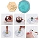 thumbnail image 5 of Cabeza De Sello Cabeza de cobre, cabeza de cera de esmalte vintage clásica para álbumes de recortes (flor), 5 of 6