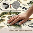 thumbnail image 6 of ODIKA Fishing Bass Lake Lure Tackle Reel Motif Border Angler Hook Fish Flowing Dynamic for Entryway, Kitchen, Mudroom, Stain Resistant Flatwoven, 6 of 7