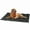 Black, variant on Foldable Outdoor Dog Bed, Waterproof Machine Washable Portable, Camping Travel Pet Mat for Small, Medium & Large Dogs