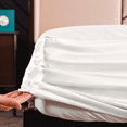 thumbnail image 3 of THXSILK 22 Momme Silk Fitted Sheet,Super Soft, Fade Resistant,All Around Elastic - Warm Weather Cooling Sheets for Night Sweats, 3 of 4