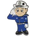 thumbnail image 2 of U Disk Cartoon Creative Flexible Plastic Portable for Windows 98 / Me / 2000 / XP USB2.0 Police Woman 32G, 2 of 5