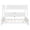 Antique White, variant on Twin XL Over Queen Bunk Bed with Storage Cabinets & USB Ports, Solid Wood Loft Bed with Guardrails, Space Saving Bed for Bedroom, Antique White
