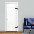 thumbnail image 2 of UPKOCH 2 PCS Hinges Small Black T-shaped Swing Door for Wooden Doors Gate Inches, 2 of 8