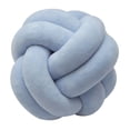 thumbnail image 1 of Cojín de felpa con bola de nudo, juguete para regalo, decoración para el hogar, la habitación, el sofá, la oficina, decoración del sofá (3 colo Azul Baoblaze bola de almohada de nudo, 1 of 7