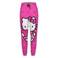 thumbnail image 4 of Hello Kitty Women's Lounge Joggers Sweatpants Athletic Yoga Pants with Pockets, 4 of 8