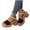 Black, variant on Fnooota Block Heel Sandals for Women, Open Toe Non-slip Ankle Strap Wedding Summer Espadrilles White Size 9
