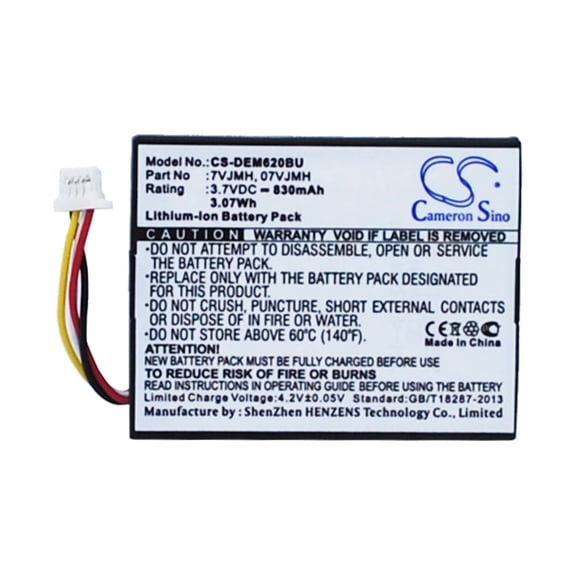 830mAh 07VJMH 37CT1 70K80 070K80 T40JJ 7VJMH H132V Battery for DELL PowerEdge R820 PowerEdge R620 PowerEdge M620