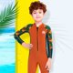 thumbnail image 4 of Greeniant Traje de buceo DIVE SAIL cuello elástico cálido mantenimiento 3 capas colorido impermeable bajo el agua playa jugando niños traje de Deportes acuáticos Naranja L Greeniant OD003306-08, 4 of 6