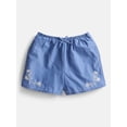 thumbnail image 5 of Weekend Academy Girls Embroidered Cotton Shorts, Sizes 4-18, 5 of 5
