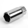 thumbnail image 5 of J2 Engineering LN-T7-014-15-GD J2 Engineering 7075 -T6 Forged Aluminum M12 x 1.5 20Pcs 50mm Knurled Top Lug Nut w/ Adapter Gold, 5 of 6