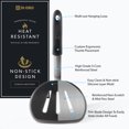 thumbnail image 2 of Chef Series FLEX Round Turner Spatula 600oF Heat-Resistant Flexible Silicone Pancake Spatula + 100% Lifetime Guarantee!, 2 of 8