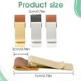 thumbnail image 3 of Yttmshdga Clearance! Metal Pen Clip Leather Retro Pen Loop Pocket Pens Holder Pens Journal Accessories For Notebook Clipboard Pencil Most Pencil Sizes, 3 of 9