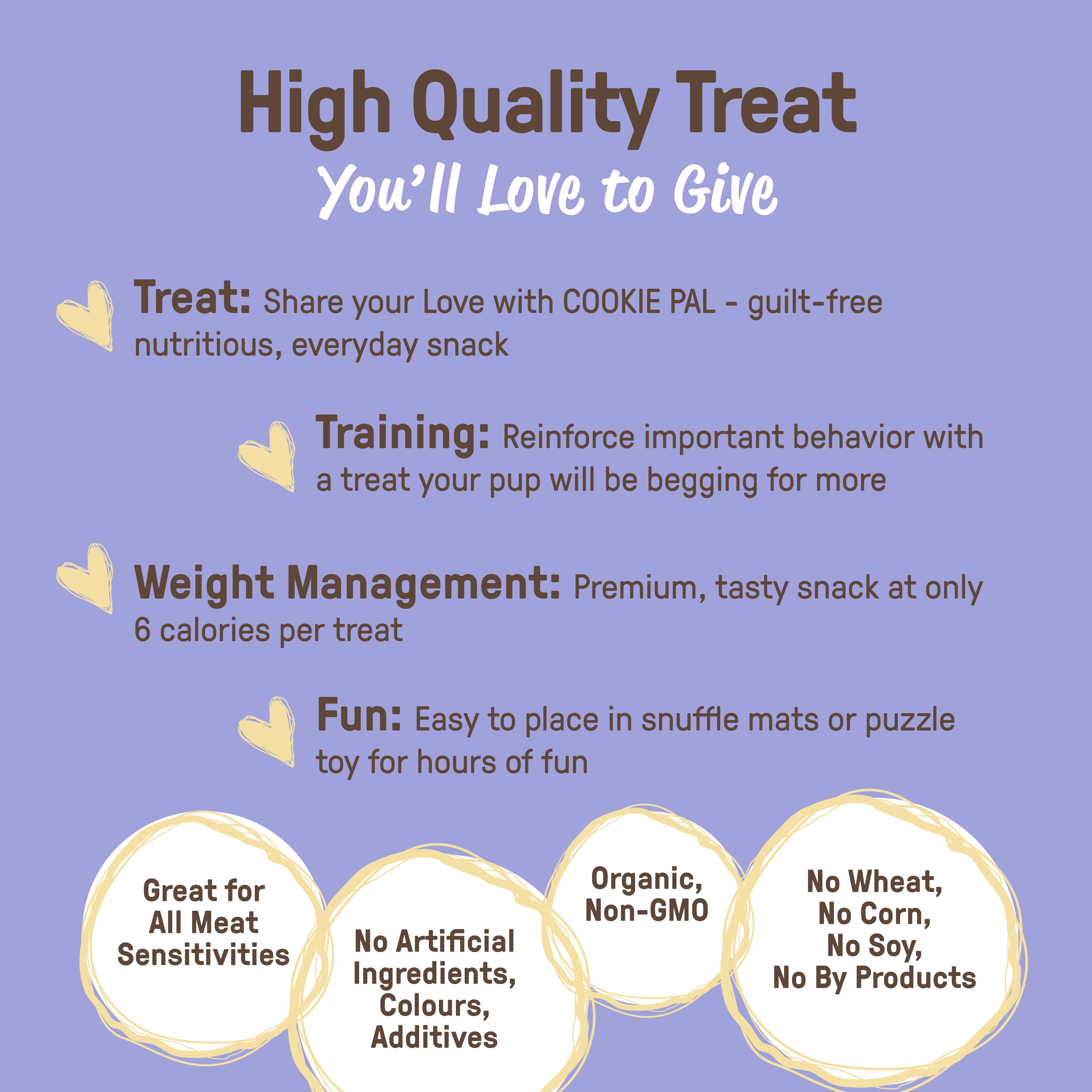 COOKIE PAL Blueberry & Pumpkin Soft Baked Bites Human Grade and Organic Dog Treats 250g, COOKIE PAL B&P 250g