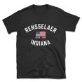 thumbnail image 1 of Rensselaer Indiana Patriot Men's Cotton T-Shirt, 1 of 1