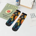 thumbnail image 7 of Pofeuu Abstract Funny Duck Print 30cm Socks, Adult Running Hiking Socks for Youth and Adult, 7 of 7