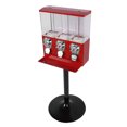 thumbnail image 1 of Triple Vending Machine, Anti Theft Candy Vending Machine Coin Operated with Keys for Commercial, 1 of 7
