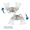 thumbnail image 2 of Fluted Glass Collection Two-Light Bath & Vanity, 2 of 8