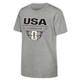 thumbnail image 3 of FIFA World Cup 2026 Men's Gray USA Soccer Ball Tee, 3 of 3
