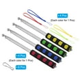 thumbnail image 3 of Unique Bargains 2M/6.5ft Telescopic Handheld Flagpoles,4Set Pointer Stick w Sponge Handle 4color, 3 of 8