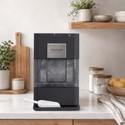 Frigidaire Gallery 44 lbs. Nugget Ice Maker, Self-Cleaning Countertop Soft Pellet Ice Machine with Controls, Black