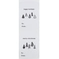 thumbnail image 3 of Cottage Christmas Tree White Gift Tags | 2 x 3" Inches - 100 Pack, 3 of 3