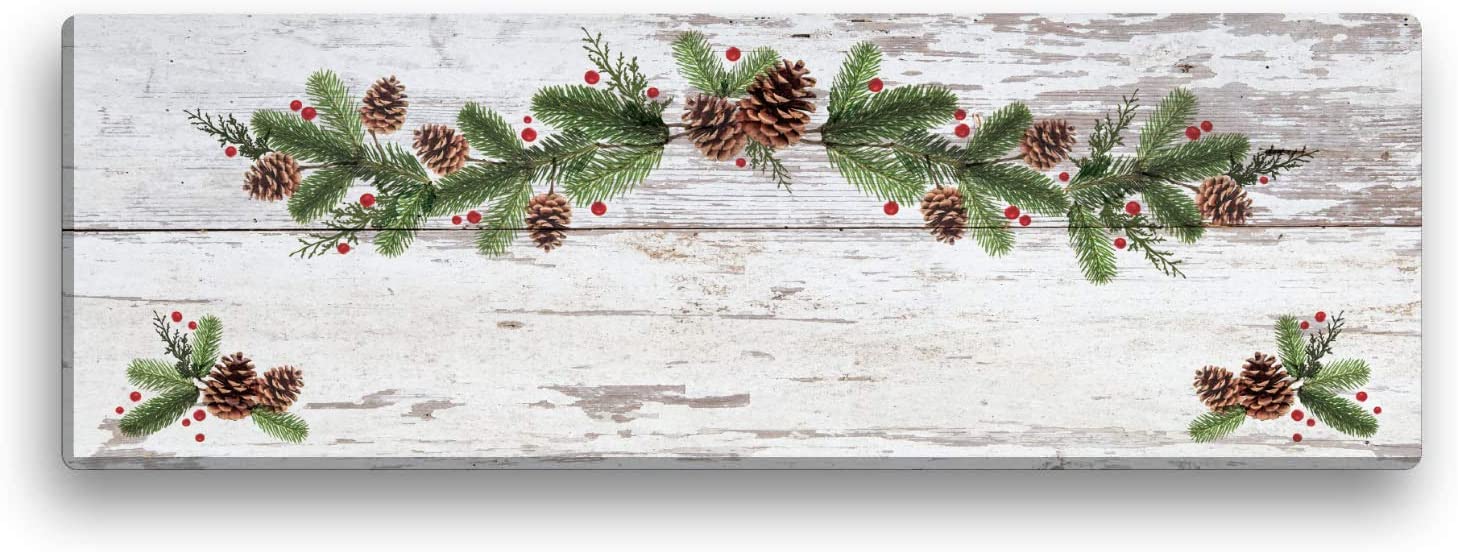 Christmas Pine Personalized 6x18 Canvas