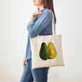 thumbnail image 3 of CafePress - Avocado Tote Bag - Unisex Canvas Tote Bag, Beige, 1-Piece, 3 of 6
