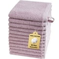 thumbnail image 6 of SEMAXE Bath Mats Rugs Floor Towel Sets,100% Cotton Absorbent Hotel SPA Shower Mat, Machine Washable Fade Resistant Bathtub Mat,White Bath Rug,950GSM,2 Pack, 6 of 12