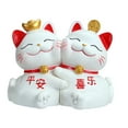 thumbnail image 3 of Sujetalibros para niños figuras de gatos Macarena decorativos de Feng Shui, 3 of 8
