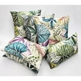 thumbnail image 4 of Pillow Decor Thai Garden Leaf Throw Pillow 20" x 20" - Feather Down - Green, 4 of 5