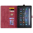thumbnail image 4 of TECH CIRCLE Folio Case for All-New Amazon Kindle Fire HD 10 & Fire HD 10 Plus Tablet (11th Generation, 2021 Release),Slim Premium PU Leather Stand Protective Smart Cover with Auto Wake/Sleep, Winered, 4 of 8