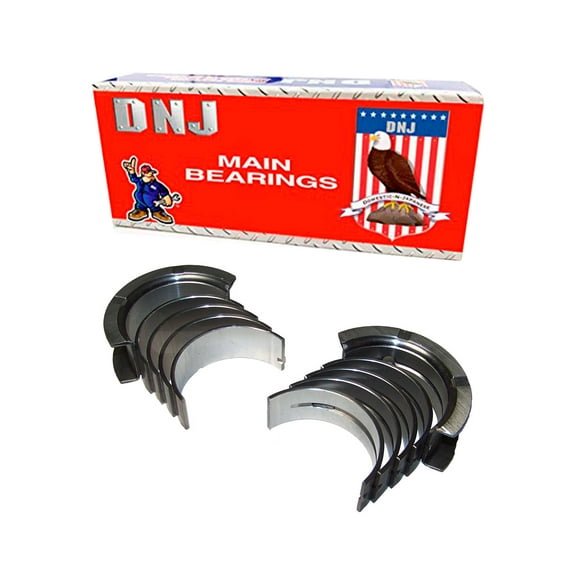 DNJ MB1123 Standard Main Bearings Set Fits Cars & Trucks 91-06 Jeep Cherokee Comanche 4.0L OHV