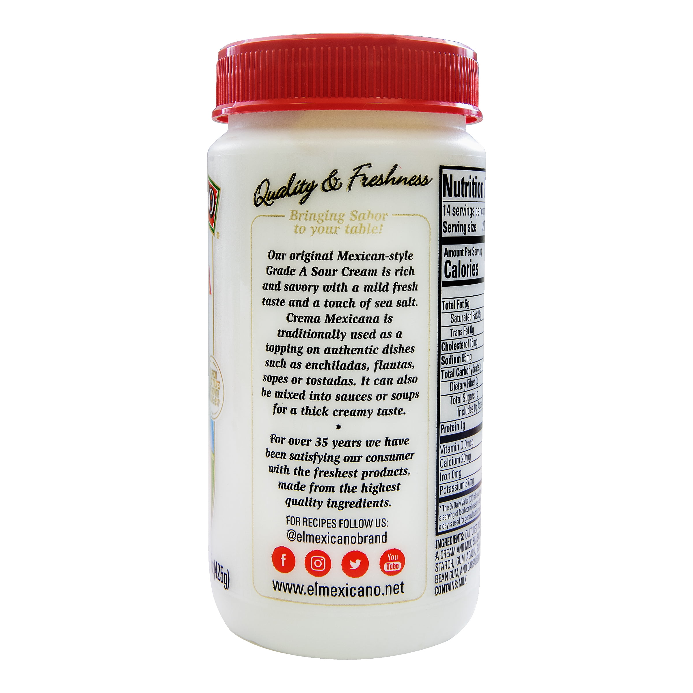 El MexicanoÂ® Crema Mexicana - Authentic Mexican Nepal | Ubuy