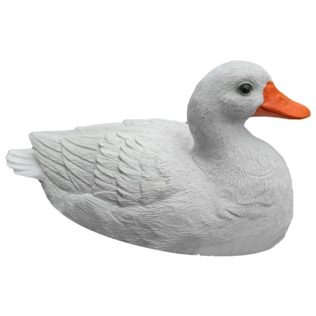 TAILTOSS 1Set Resin Ornament Duck Shape Decorative Figurines For Home Decor Enthusiasts 5.4x3 In