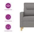 thumbnail image 6 of vidaXL 3-Seater Sofa Dark Gray 82.7" Fabric, 6 of 9