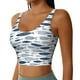 thumbnail image 2 of Balery Blue Fish Sujetadores deportivos con espalda cruzada para mujer, acolchados, sin costuras, de alto impacto, ideales para yoga, gimnasio, entrenamiento y fitness.-Small, 2 of 8